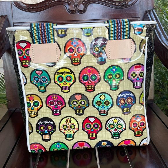 Consuela Handbags - CONSUELA SUGAR SKULLS CLASSIC TOTE